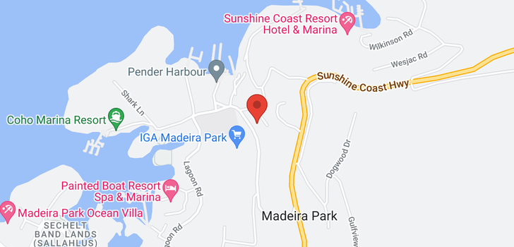map of 12904 MADEIRA PARK ROAD